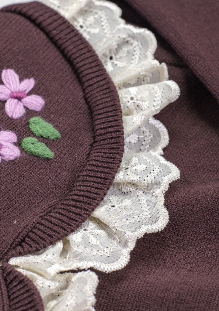 12768-T10-12 Suéter de Niña (6C2)