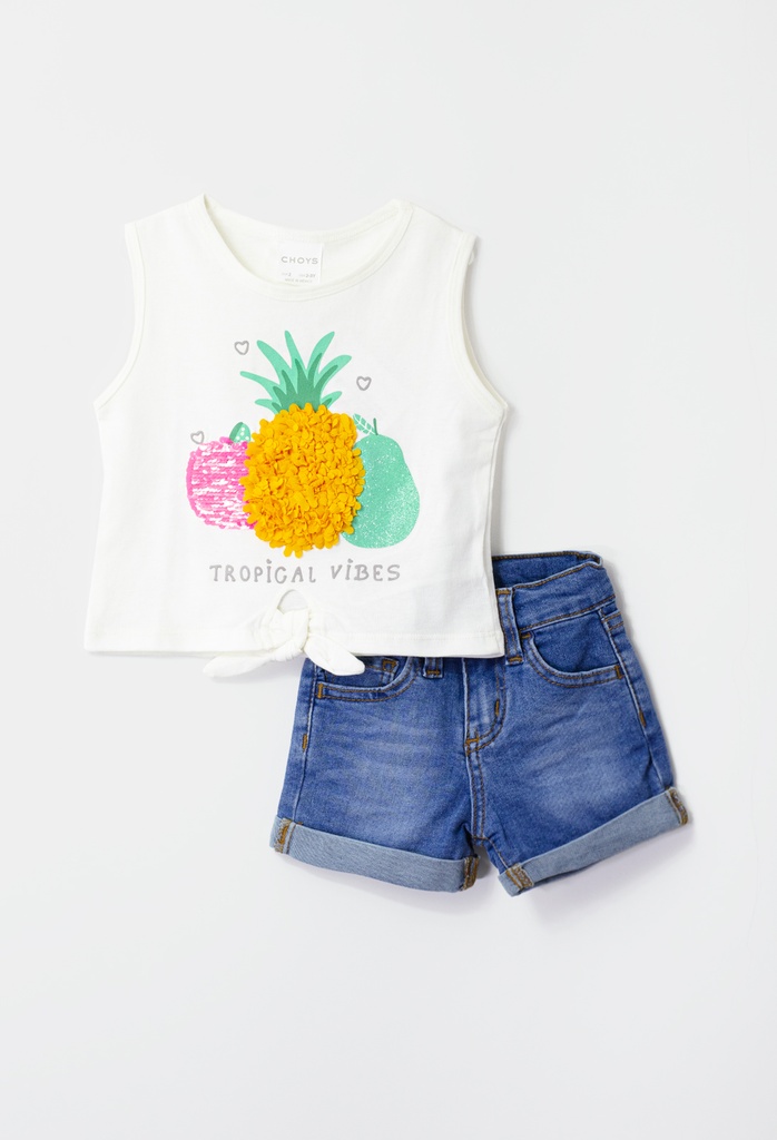 8264 Playera de niña (6N2)