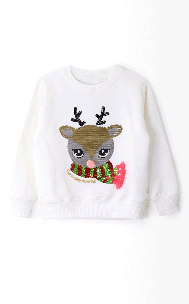 7553 Sudadera de niña (7E3)