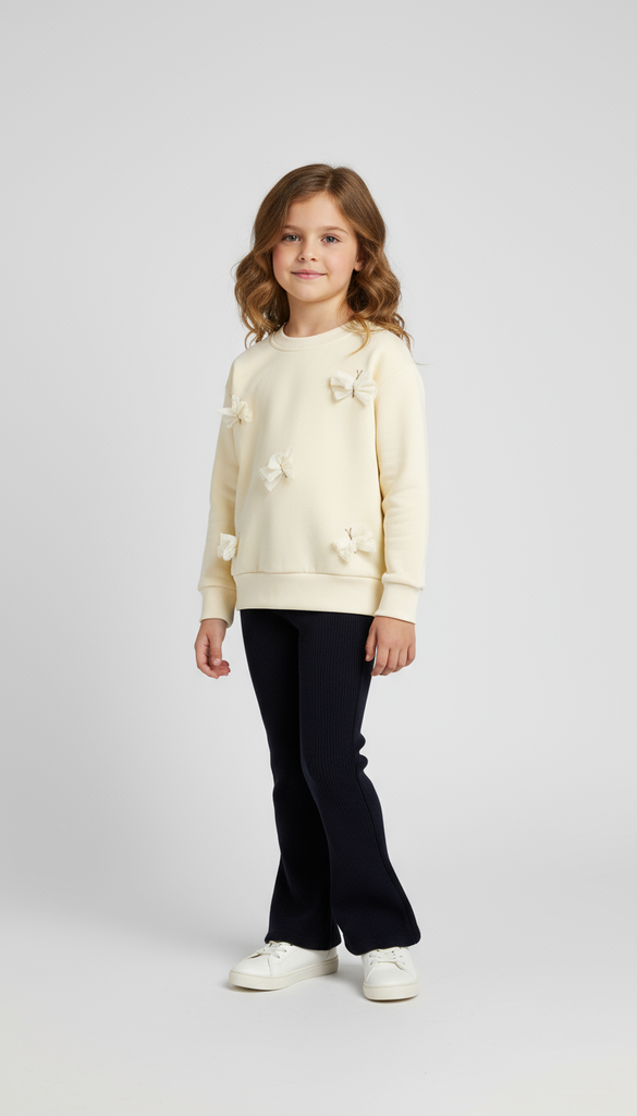 12581-T10-12 Sudadera de Niña (3H3)