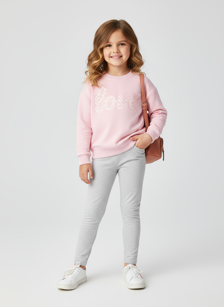 12611-T10-16 Sudadera de Niña (18B4)