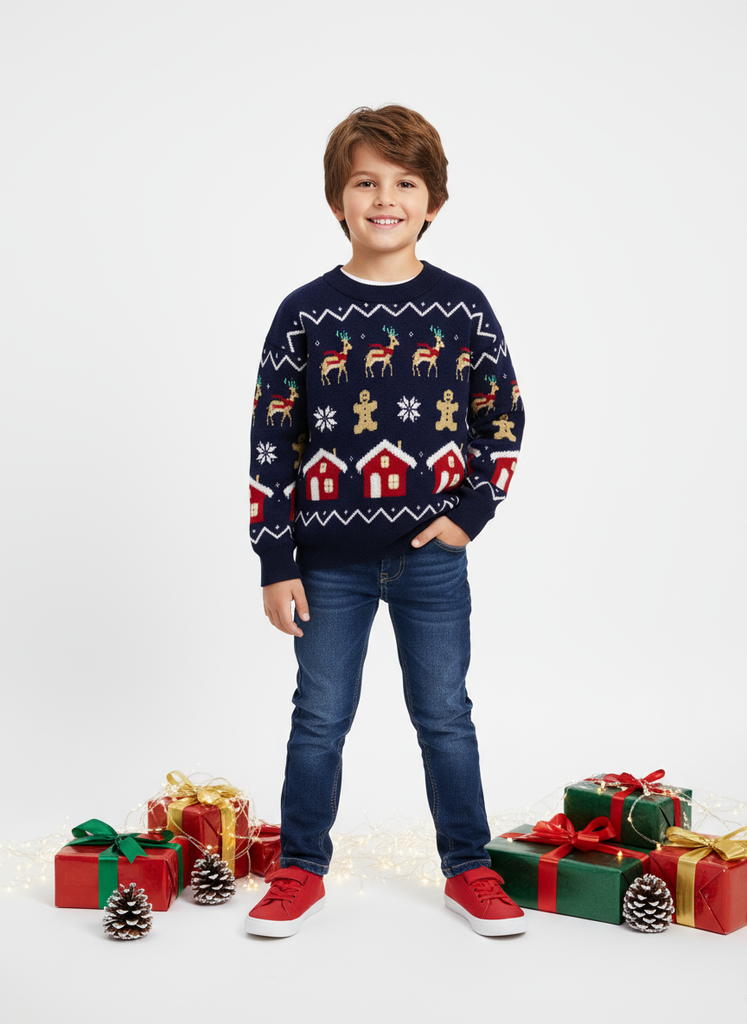 12647-T10-16 Suéter de Niño (17H1)