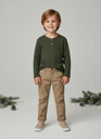 12684-Verde Playera de Niño (1E3)