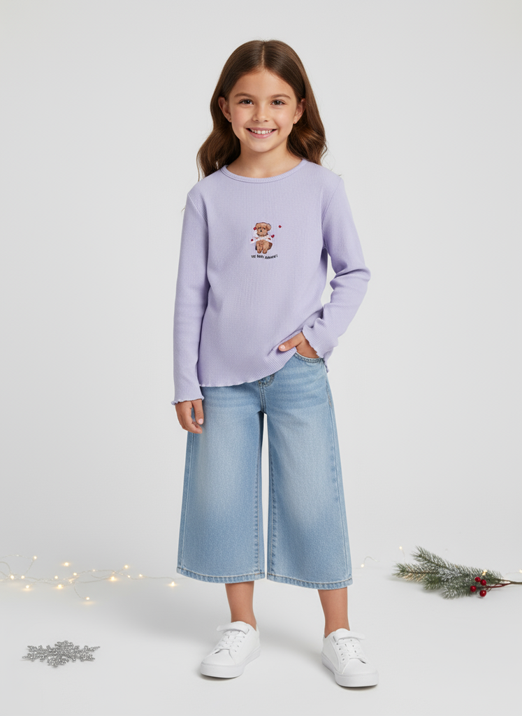 12722-T10-12 Blusa de Niña (11B4)