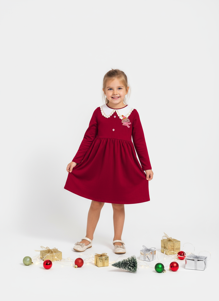12731-T10-12 Vestido de Niña (1F3)