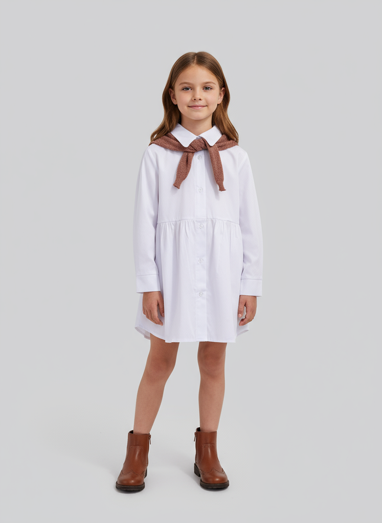 12858-T10-12 Camisa de Niña (2E4)