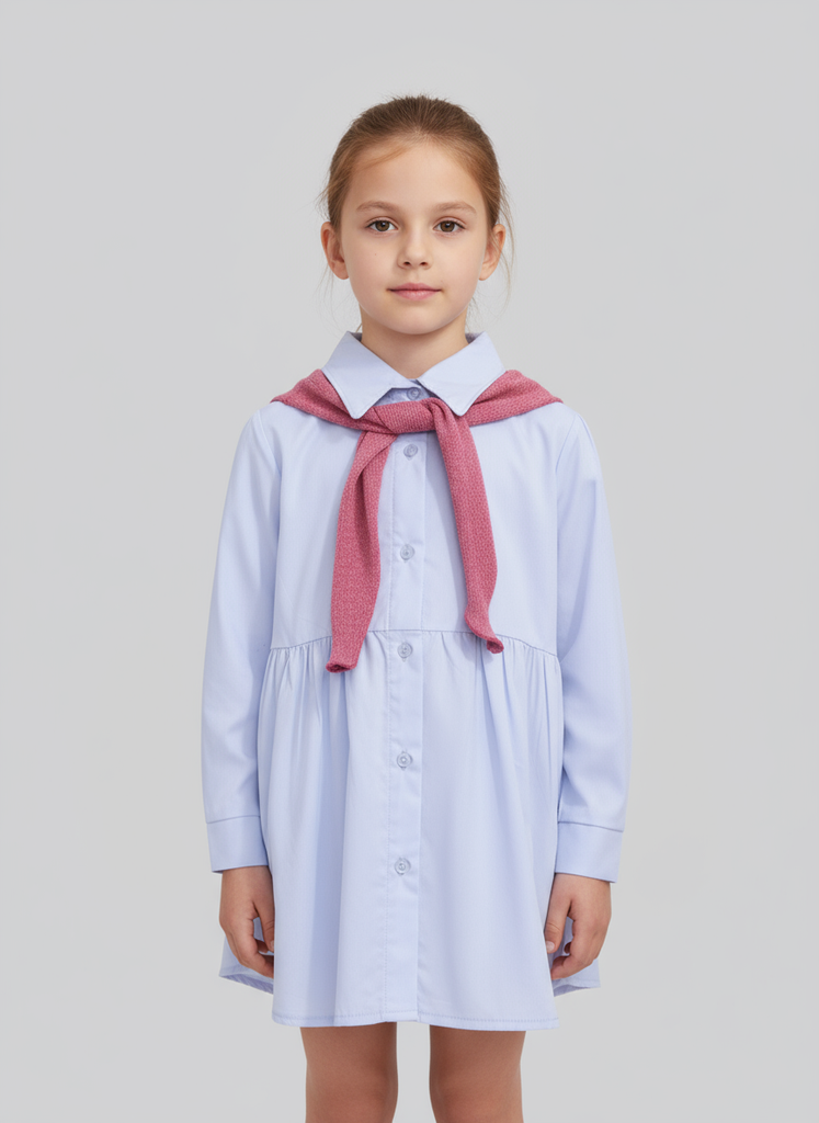 12861-T10-12 Camisa de Niña (8A1)