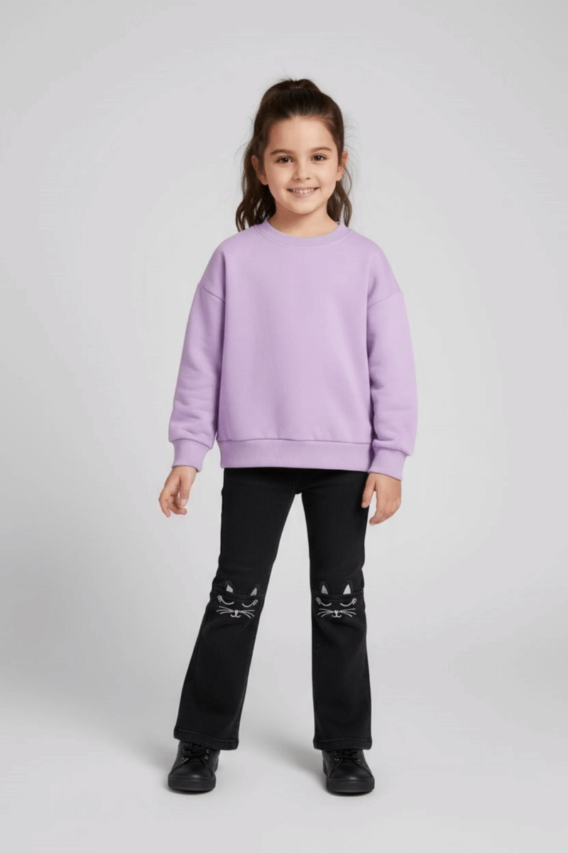 12877-T10-16 Sudadera de Niña (16C4)