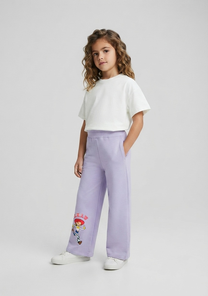 14214-B Pantalón Morado de Niña (Preventa Agosto-L 2026)