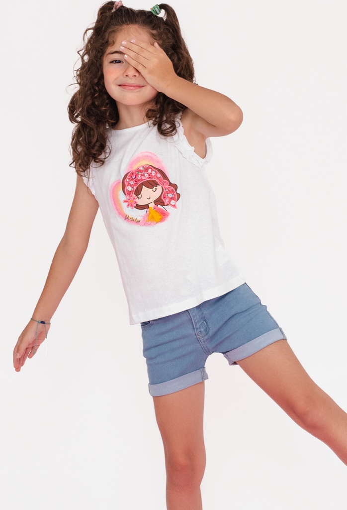 8262 Playera de niña (6C3)