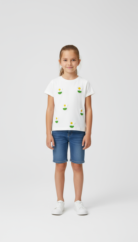 8288 Playera de niña (7C1)