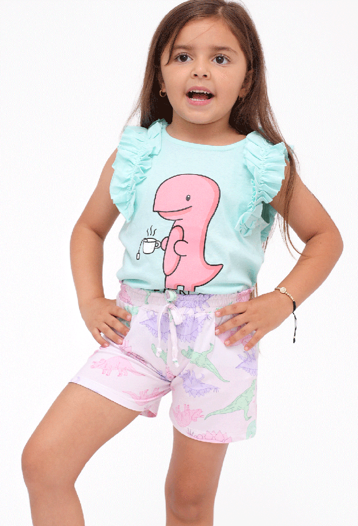 7755 Conjunto Para Niña (3B1)