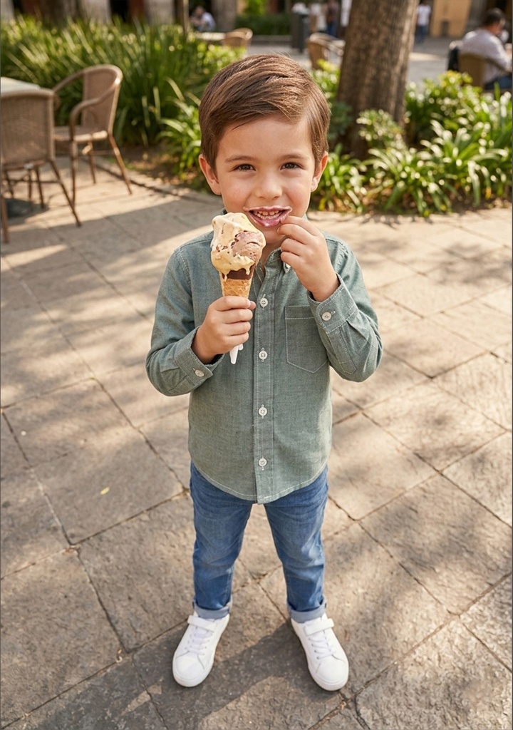 10137/10191-1416 Camisa de Niño (23D1)