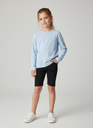 11664 Azul Playera de Niña (7H2)