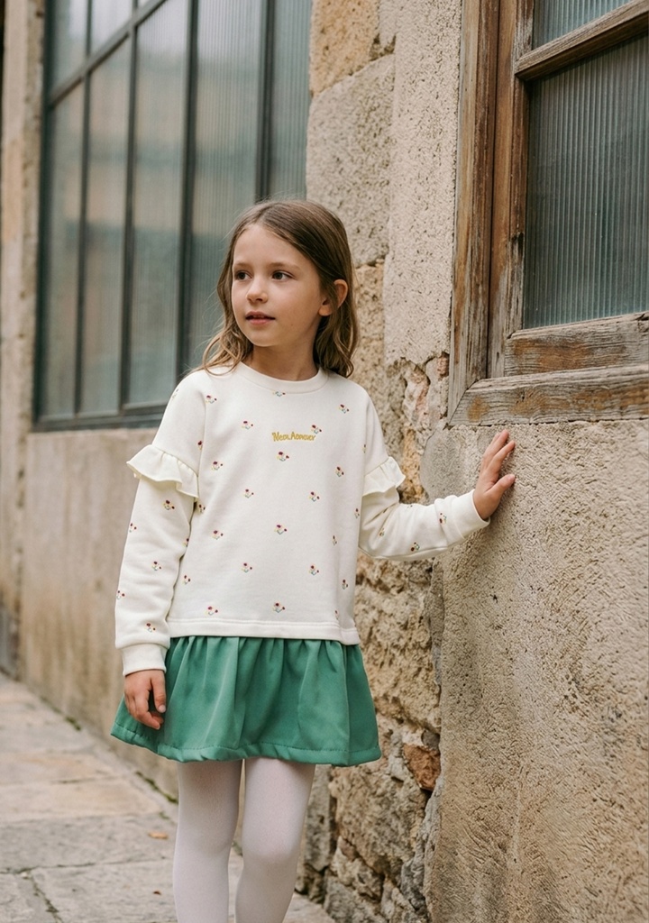 10040 Vestido de niña (3A1)