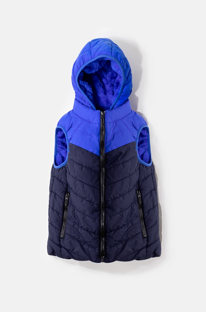 [10286] 10286-AB1393 Chaleco azul de niño (17D2)