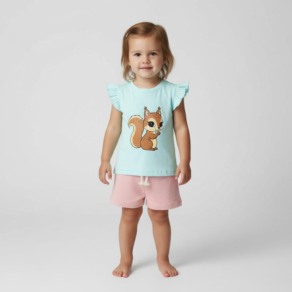 8524 Conjunto de niña (28A2)