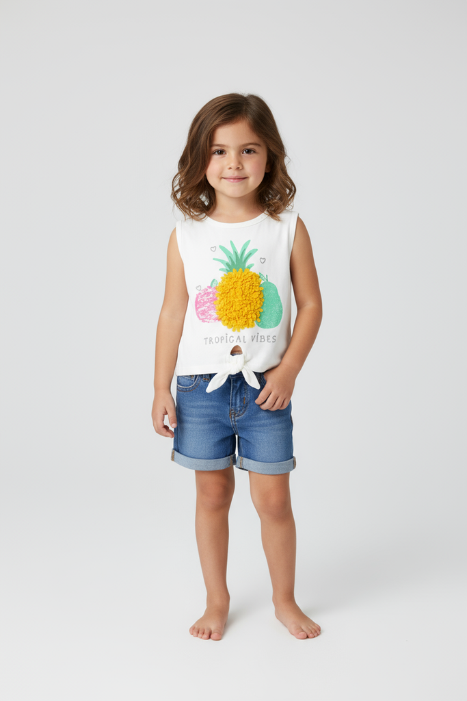 [8264] 8264 Playera de niña (6N2)