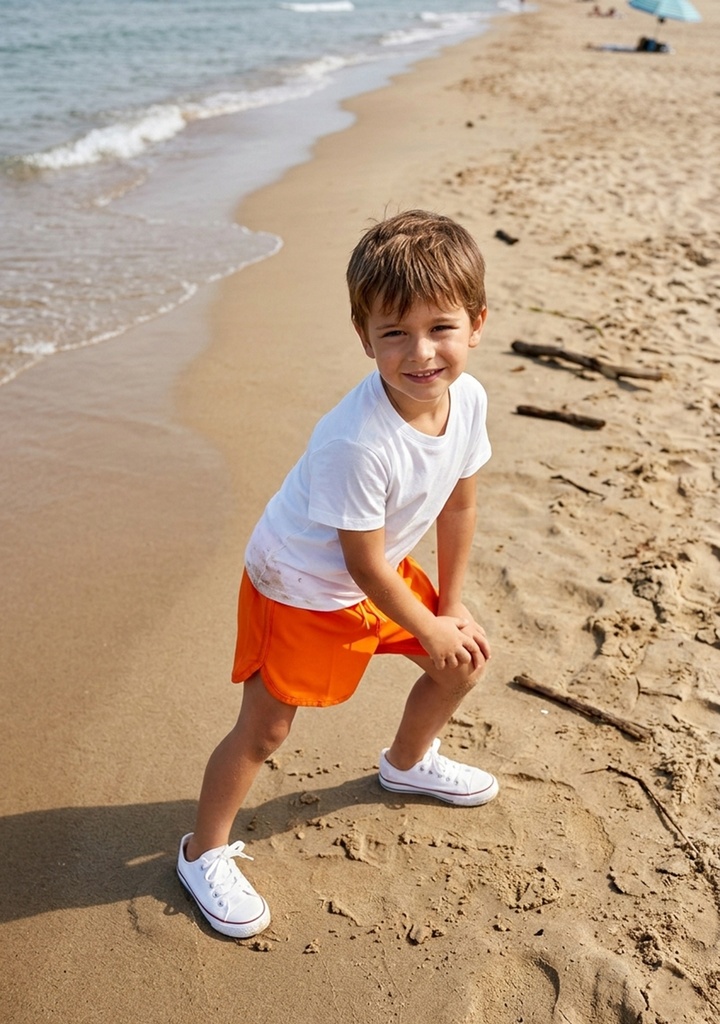 8236 Short de niño (16F2)