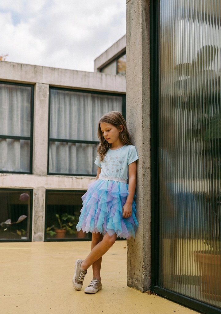 7795 Vestido para niña (10A1)