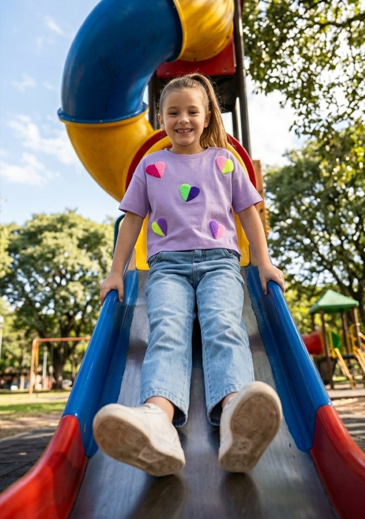 12032 Playera de Niña (5C3)