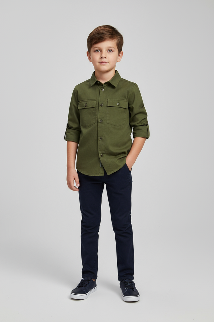 12507-T10-16 Camisa de Niño (28D4)