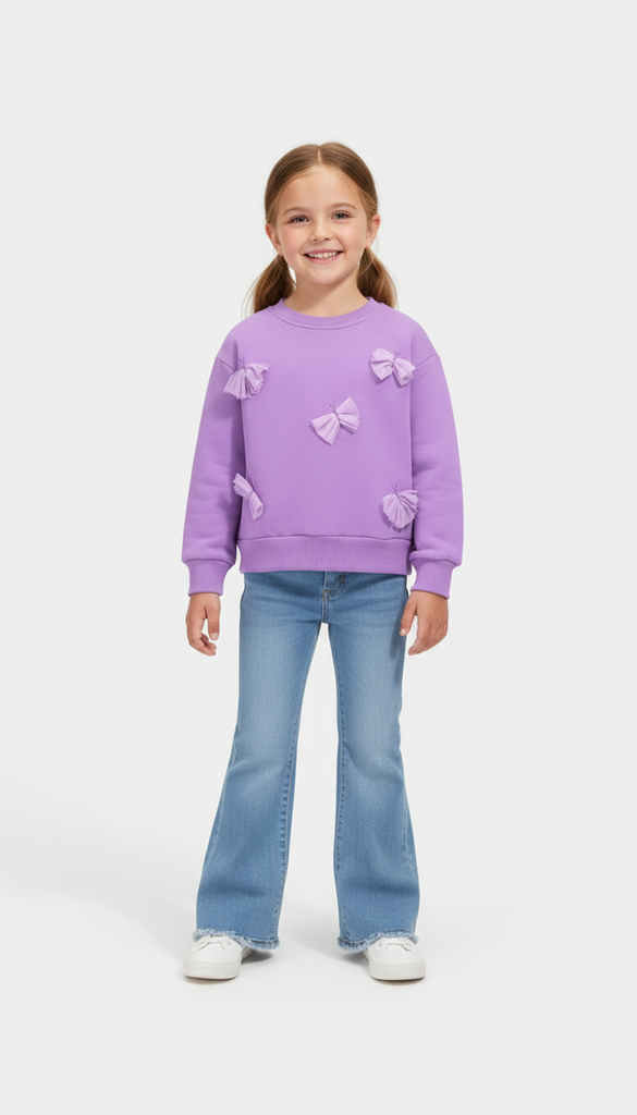 12583-T10-12 Sudadera de Niña (16B3)