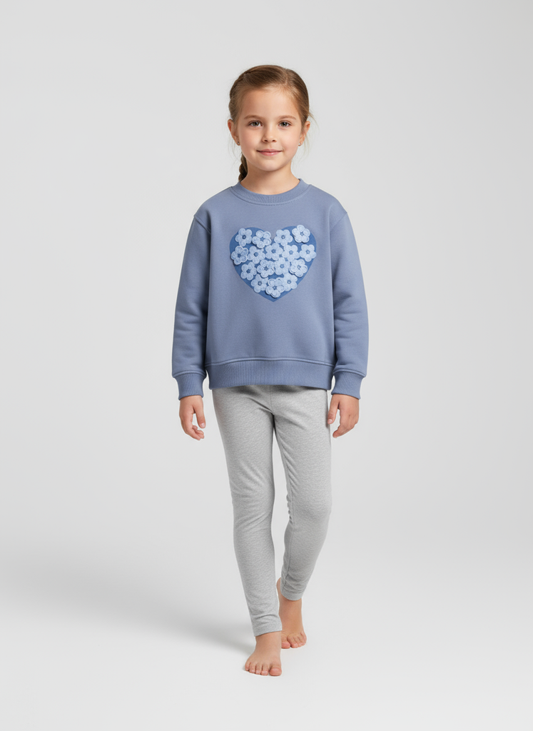 12593-T10-12 Sudadera de Niña (21C2)