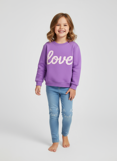 12613-T10-16 Sudadera de Niña (9N2)