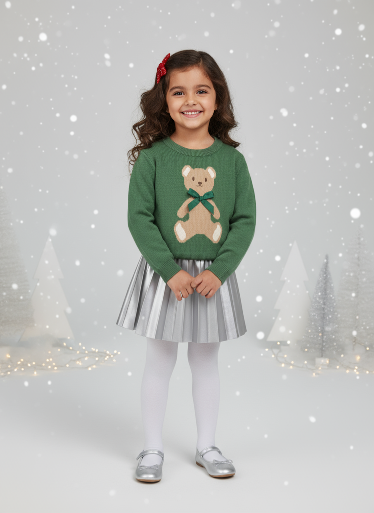 12641-T10-16 Suéter de Niña (6D4)