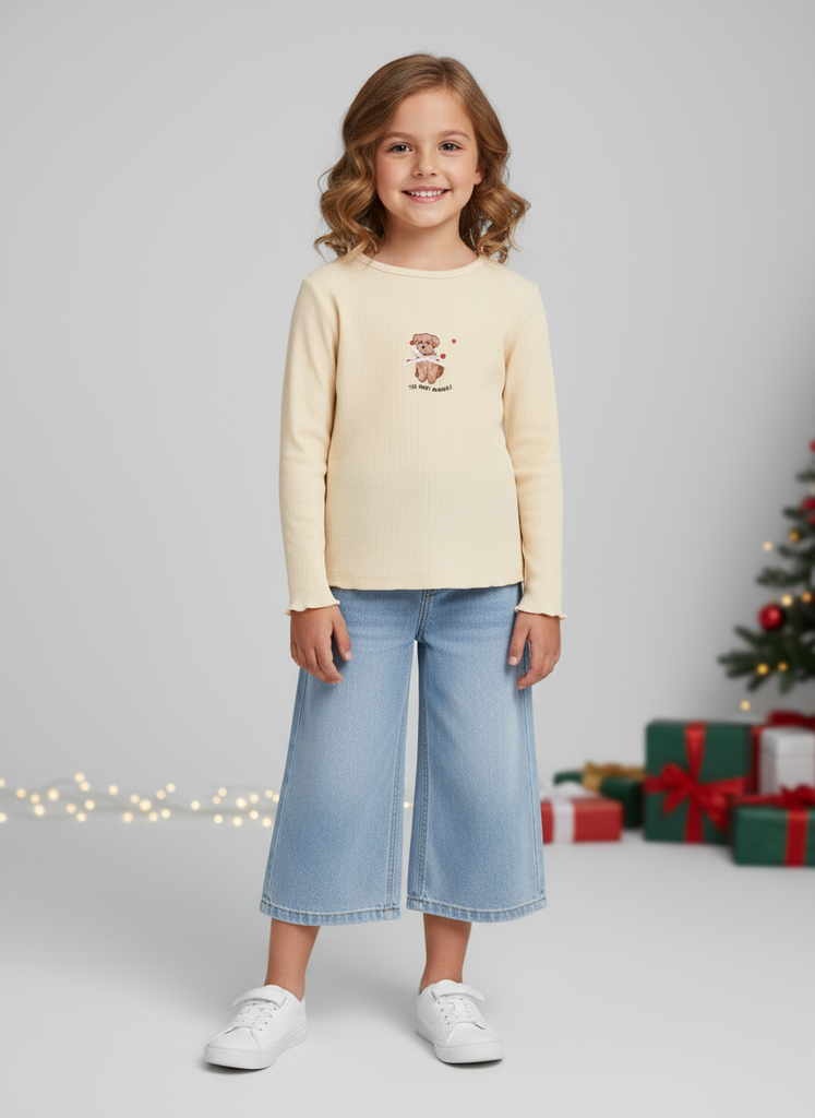 12723-T10-12 Blusa de Niña (3D4)
