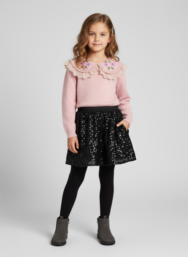 12767-T10-12 Suéter de Niña (9C1)