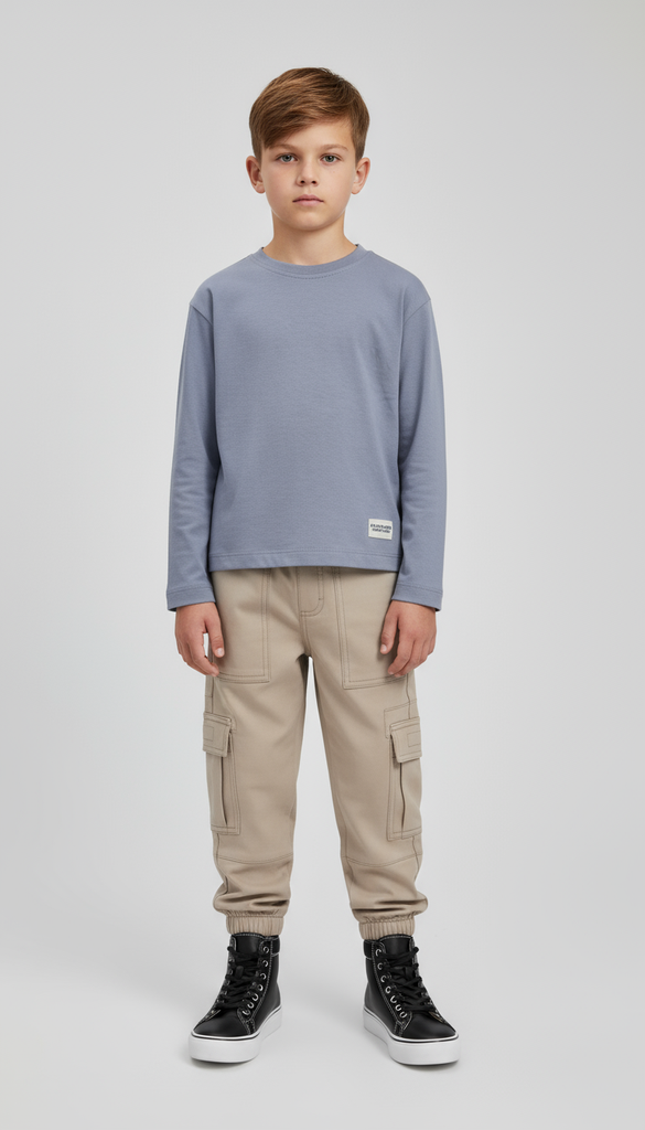 12816-T10-16 Playera de Niño (15D3)