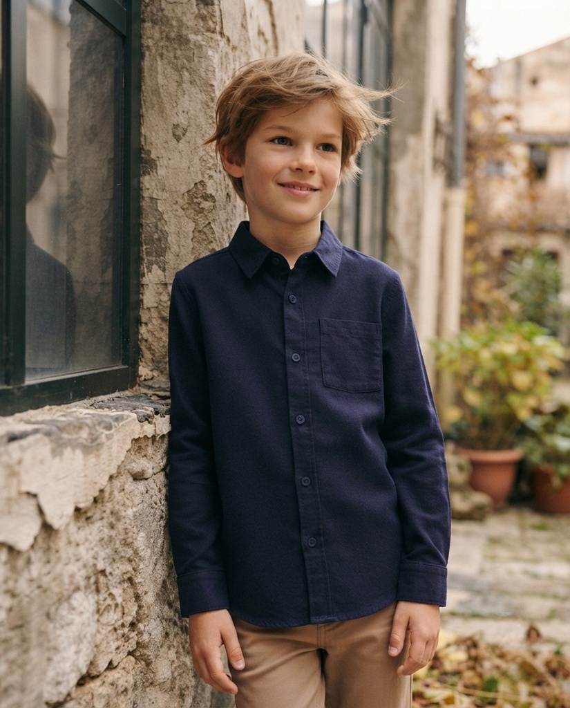 12820-T10-16 Camisa de Niño (28D2)
