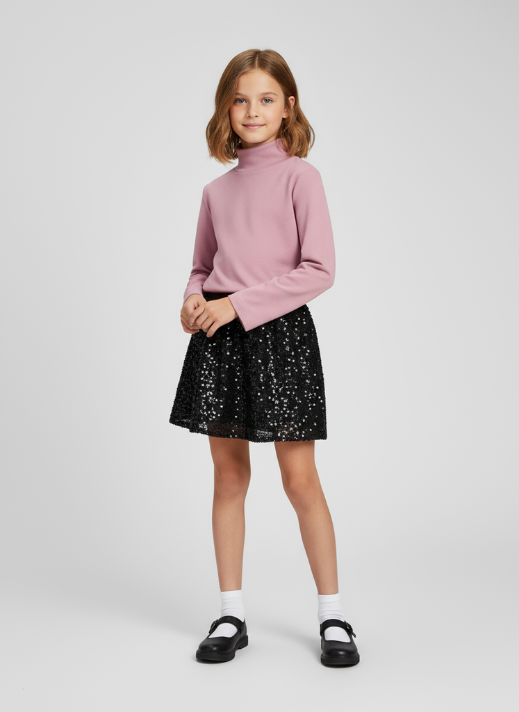 12863-T10-16 Blusa de Niña (8C3)