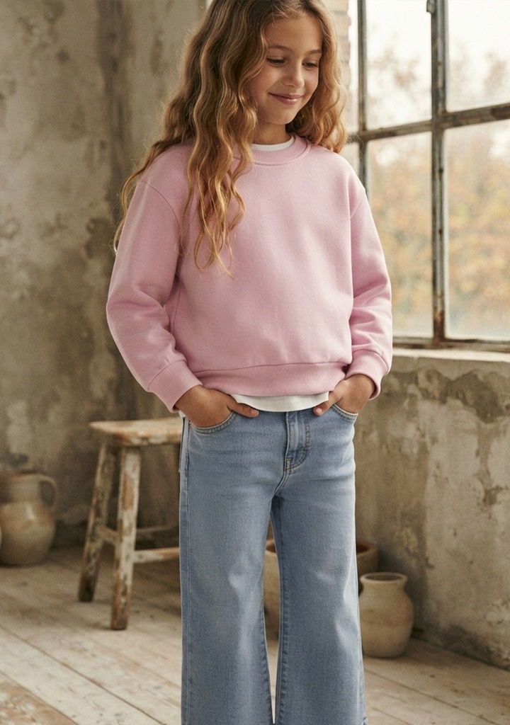 12878-T10-16 Sudadera de Niña (16C2)