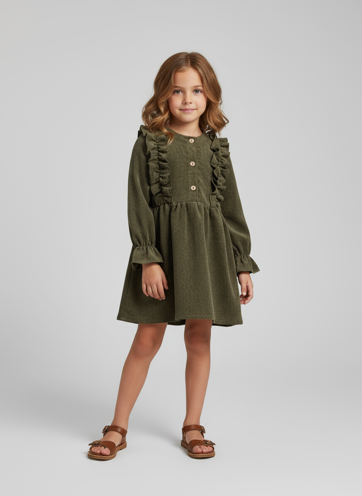 [12882] 12882 Vestido de Niña (1k4)