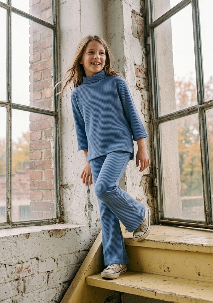 12890 Azul Conjunto de Niña (7B2)