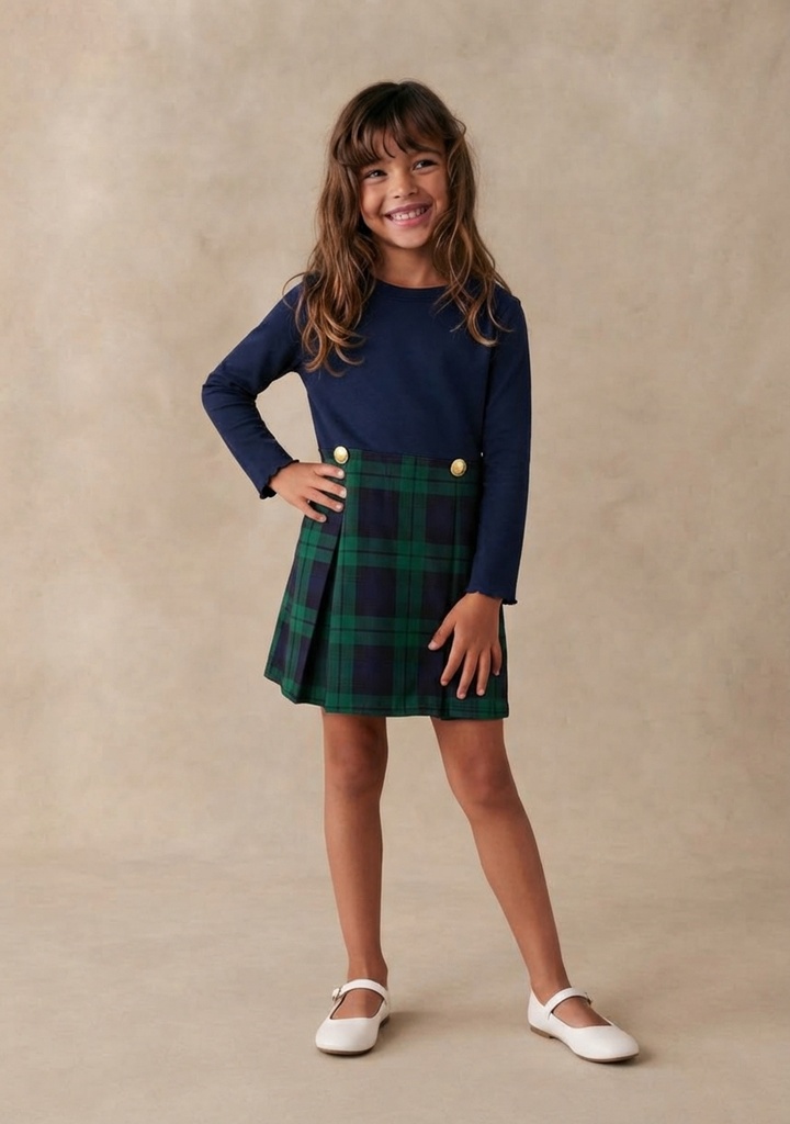 [14495] 14495 Vestido de Niña (Preventa Septiembre 2026)